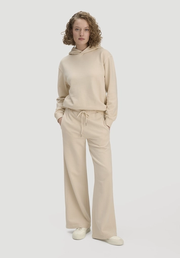 Sweathose Wide Leg Relaxed aus Bio-Baumwolle - 0