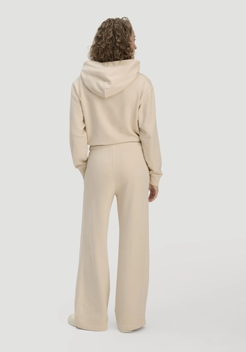 Sweathose Wide Leg Relaxed aus Bio-Baumwolle - 1