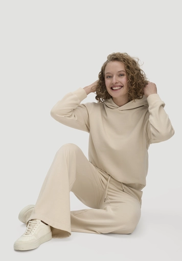 Wide Leg Relaxed sweatpants made of organic cotton - 3