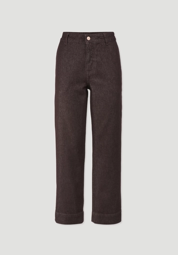 ELENY straight leg culotte jeans made from pure organic denim