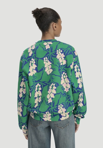 Print Sweatshirt Oversize LIV LEE aus reiner Bio-Baumwolle - 2