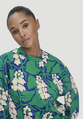Print Sweatshirt Oversize LIV LEE aus reiner Bio-Baumwolle - 3