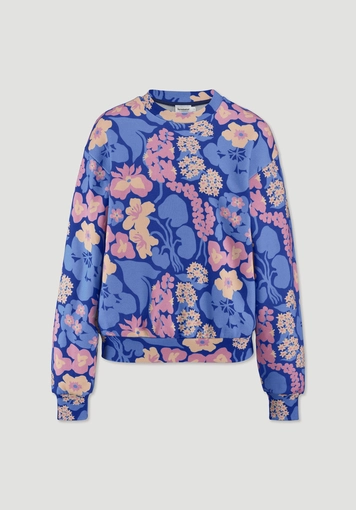 Print Sweatshirt Oversize LIV LEE aus reiner Bio-Baumwolle