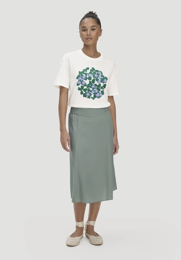 Oversized printed T-shirt by LIV LEE, made from pure organic cotton - 1