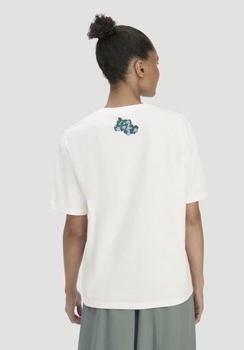 Oversized printed T-shirt by LIV LEE, made from pure organic cotton - 2