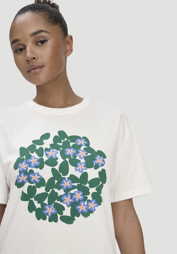 Print T-Shirt Oversize LIV LEE aus reiner Bio-Baumwolle - 3