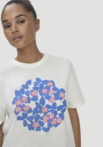 Oversized printed T-shirt by LIV LEE, made from pure organic cotton - 3