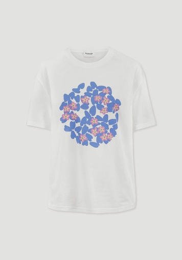 Print T-Shirt Oversize LIV LEE aus reiner Bio-Baumwolle