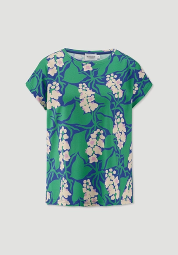 Print T-Shirt Oversize LIV LEE aus reiner Bio-Baumwolle