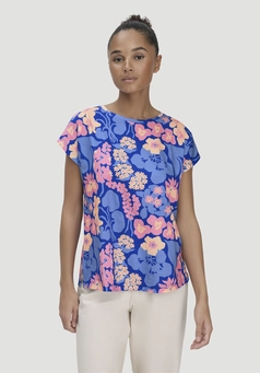 Oversized printed T-shirt by LIV LEE, made from pure organic cotton