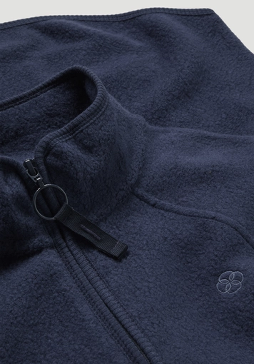 Fleece Jacke Relaxed ACTIVE LIGHT aus Bio-Baumwolle - 5