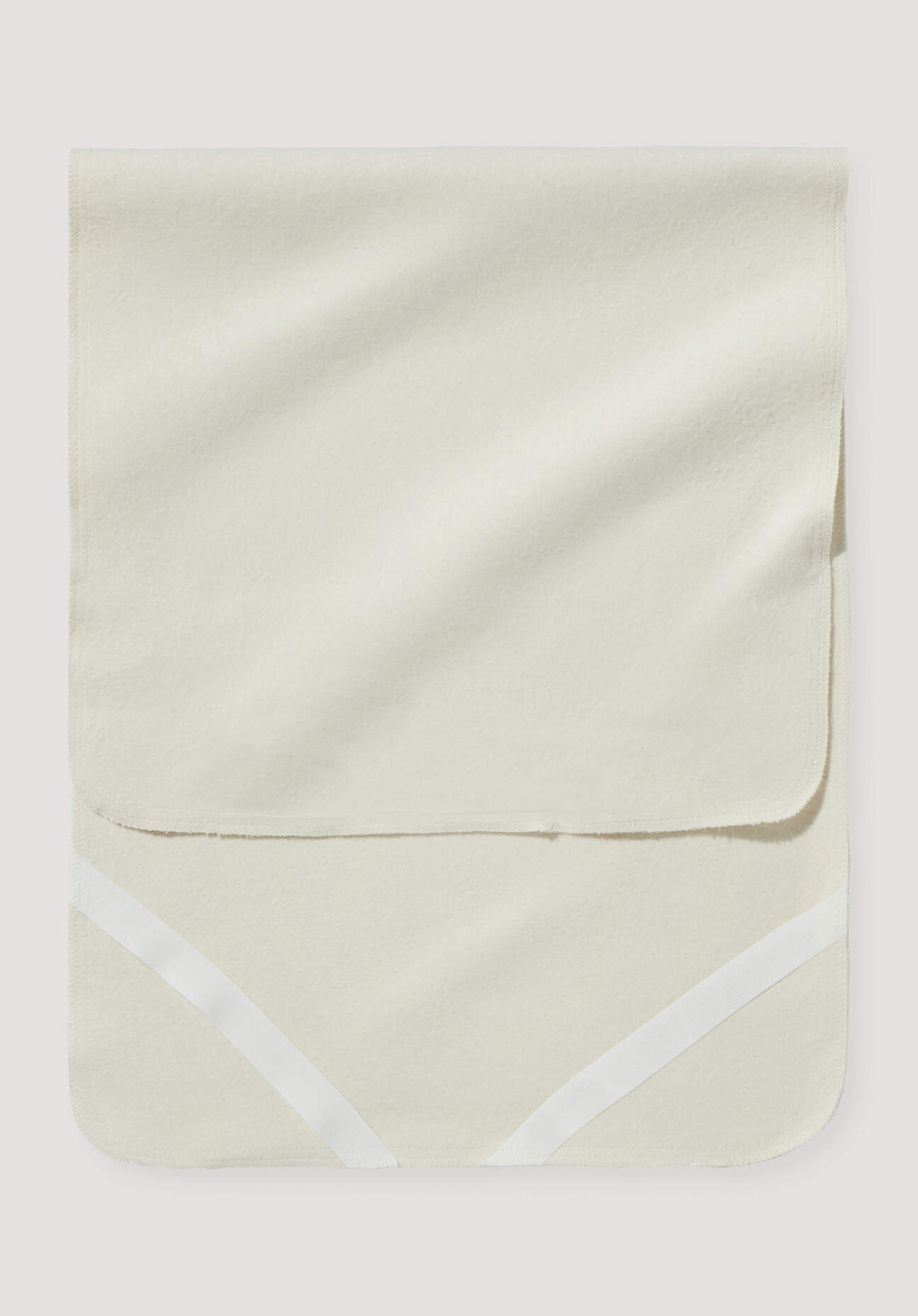 hessnatur Baby Moltonauflage aus Bio-Baumwolle - natur Größe 40cm x 90 cm