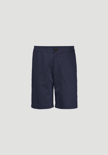 Shorts ENEA Relaxed aus Bio-Baumwolle mit Leinen - 4
