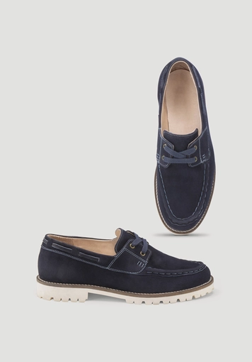 Bootsschuh aus chromfrei gegerbtem Nubuk-Leder - 2