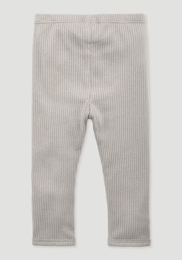 Organic cotton trousers with organic merino wool - 1