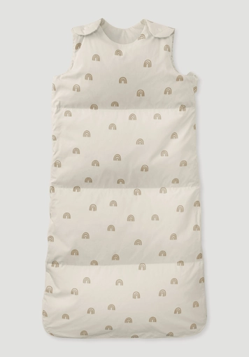 Daunenschlafsack mit reiner Bio-Baumwolle - 0