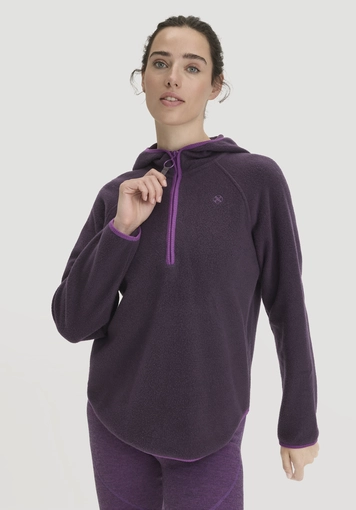 Fleece Hoodie Relaxed ACTIVE LIGHT aus reiner Bio-Baumwolle - 0