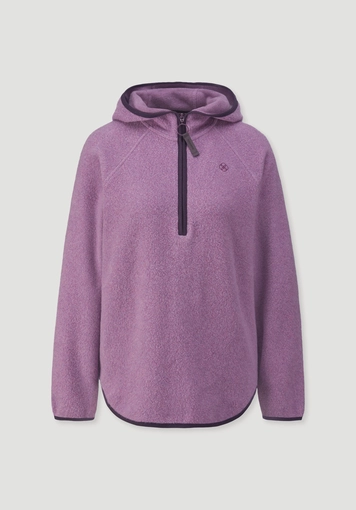 Fleece Hoodie Relaxed ACTIVE LIGHT aus reiner Bio-Baumwolle