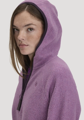 Fleece hoodie Relaxed ACTIVE LIGHT made of pure organic cotton - 3