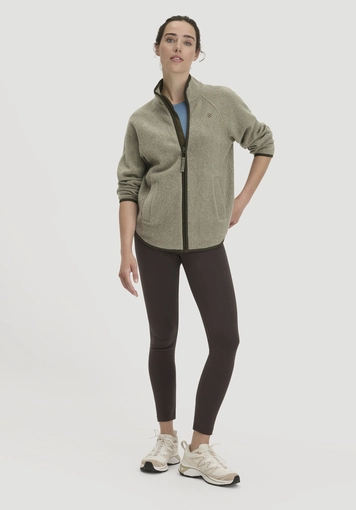 Fleece Jacke Relaxed ACTIVE LIGHT aus Bio-Baumwolle - 1