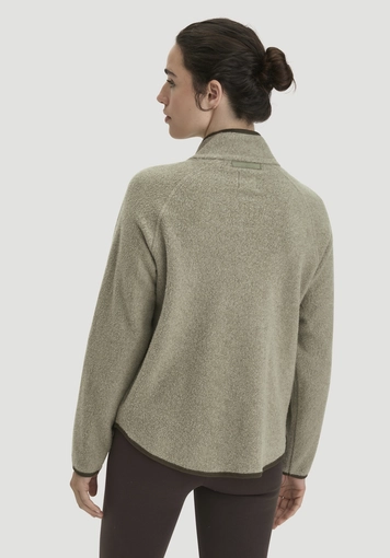 Fleece Jacke Relaxed ACTIVE LIGHT aus Bio-Baumwolle - 2