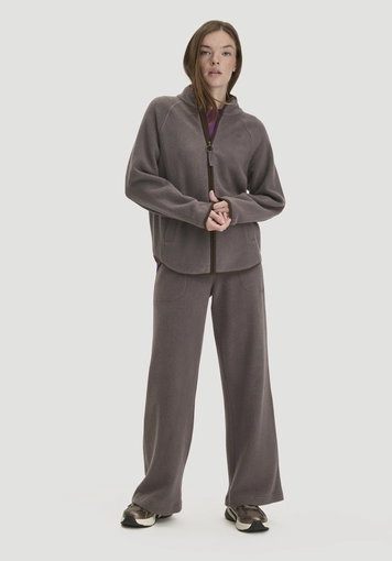 Fleece Jacke Relaxed ACTIVE LIGHT aus Bio-Baumwolle - 1