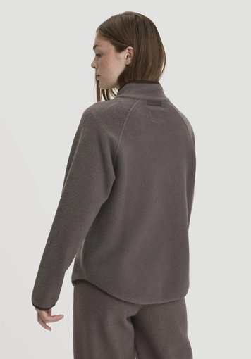 Fleece Jacke Relaxed ACTIVE LIGHT aus Bio-Baumwolle - 2