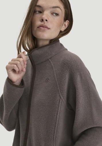 Fleece Jacke Relaxed ACTIVE LIGHT aus Bio-Baumwolle - 3