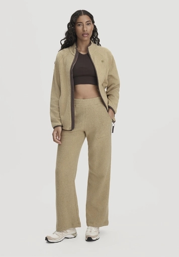 Fleece Jacke Relaxed ACTIVE LIGHT aus Bio-Baumwolle - 1