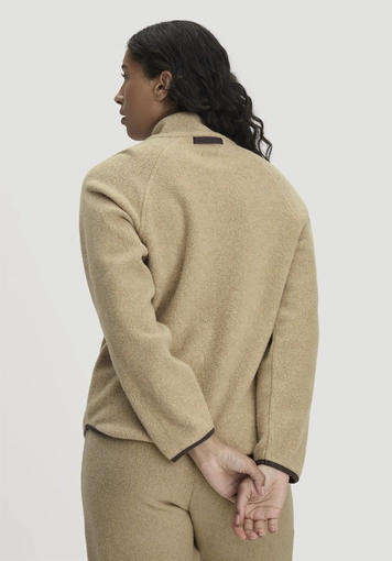 Fleece Jacke Relaxed ACTIVE LIGHT aus Bio-Baumwolle - 2