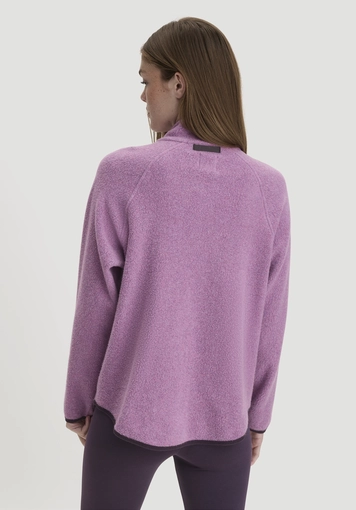Fleece Jacke Relaxed ACTIVE LIGHT aus Bio-Baumwolle - 2
