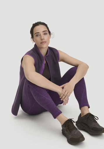 Leggings Medium Cut ACTIVE FUNCTIONAL aus Bio-Merinowolle und Bio-Baumwolle - 3