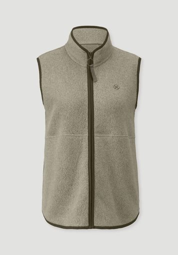 Fleece Weste Regular ACTIVE LIGHT aus reiner Bio-Baumwolle - 4