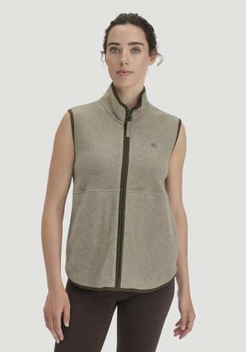 Fleece Weste Regular ACTIVE LIGHT aus reiner Bio-Baumwolle - 0