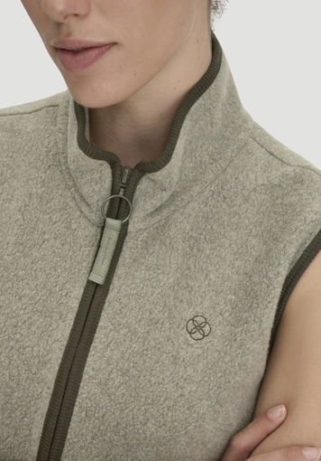 Fleece Vest Regular ACTIVE LIGHT made of pure organic cotton - 3