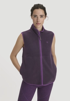 Fleece Weste Regular ACTIVE LIGHT aus reiner Bio-Baumwolle