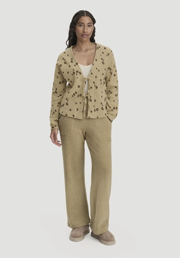 Fleece Jacke Relaxed aus reiner Bio-Baumwolle - 1