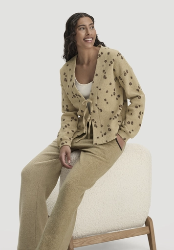 Fleece Jacke Relaxed aus reiner Bio-Baumwolle - 3