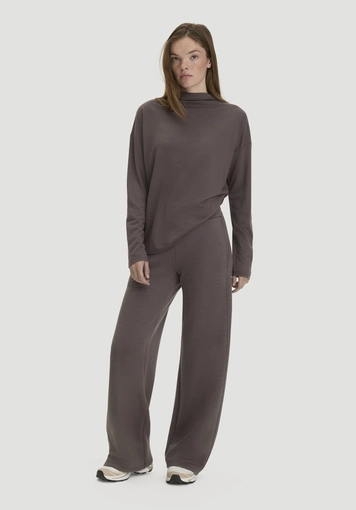 Longsleeve Oversize aus reiner Bio-Merinowolle - 1