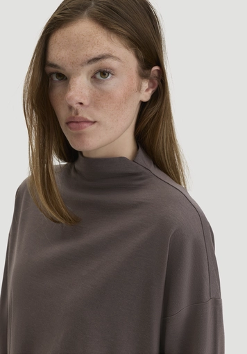 Longsleeve Oversize aus reiner Bio-Merinowolle - 3