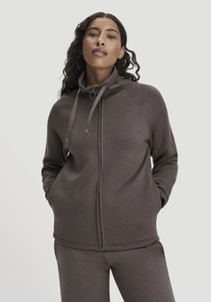 Relaxed ACTIVE WOOL jacket made from pure organic merino wool