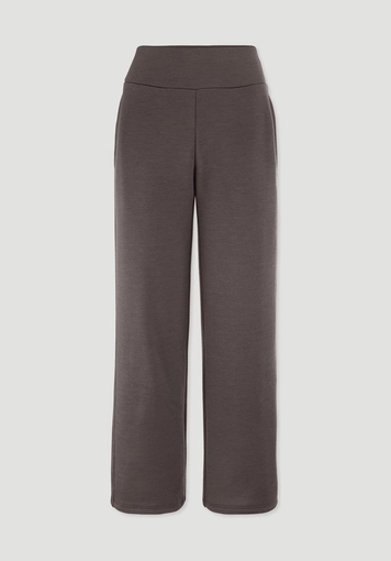 Wide Leg ACTIVE WOOL Trousers made from organic merino wool - 4