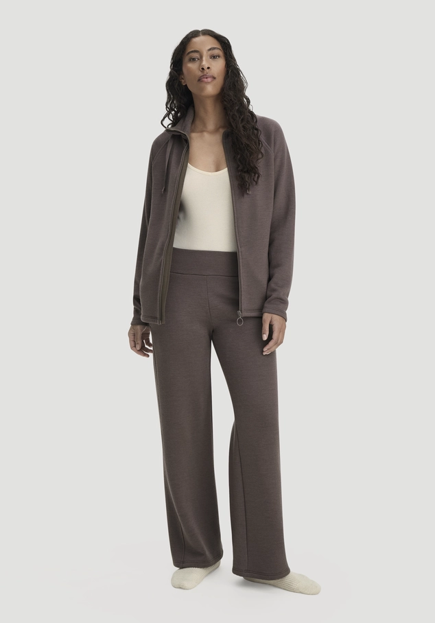 Wide Leg ACTIVE WOOL Trousers made from organic merino wool