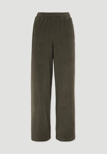 Cord stretch wide leg ACTIVE LIGHT trousers made from pure organic cotton