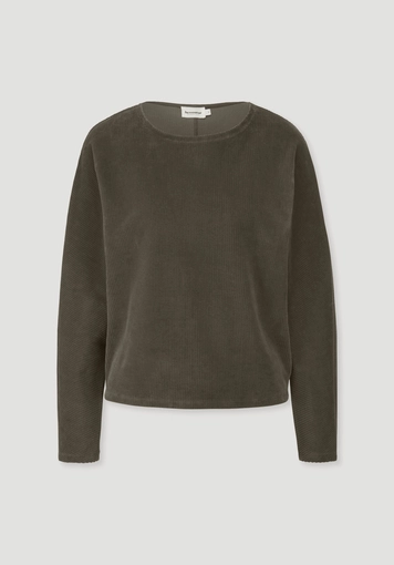 Oversized long-sleeved top made from pure organic cotton - 4