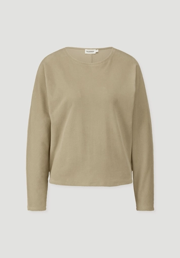 Longsleeve Oversized aus reiner Bio-Baumwolle