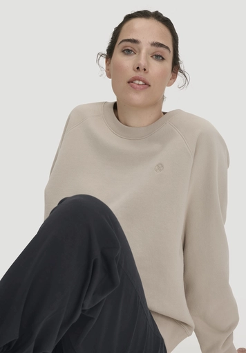 Sweatshirt Relaxed aus Bio-Baumwolle mit recycelter Baumwolle - 3
