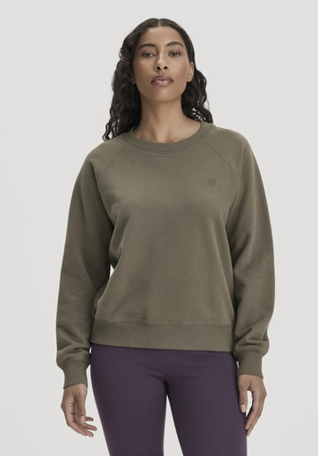 Sweatshirt Relaxed aus Bio-Baumwolle mit recycelter Baumwolle - 0
