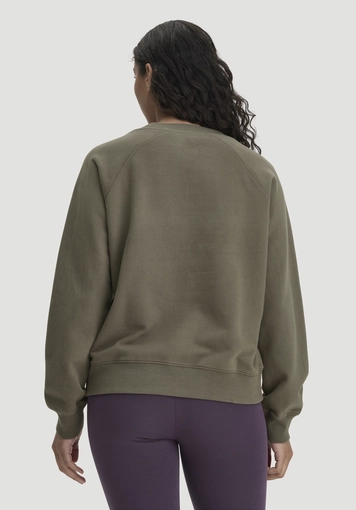 Sweatshirt Relaxed aus Bio-Baumwolle mit recycelter Baumwolle - 2