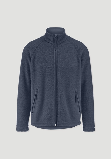 Wollfleece Jacke Regular aus reiner Bio-Merinowolle - 4